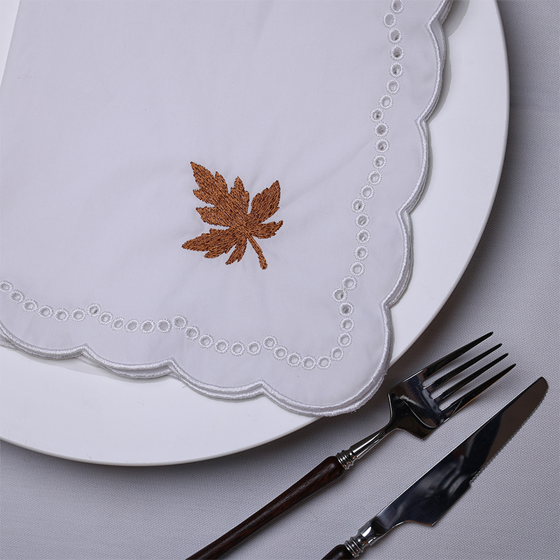 Scalloped Edge Napkins